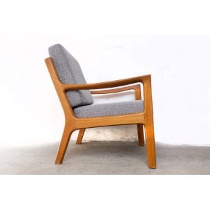 Vintage Danish armchair in teak by Ole Wanscher for P. Jeppesens Møbelfabrik, 1960s