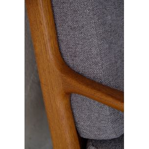 Vintage Danish armchair in teak by Ole Wanscher for P. Jeppesens Møbelfabrik, 1960s