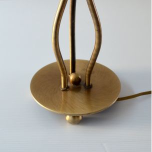 Vintage table lamp in brass 1950s