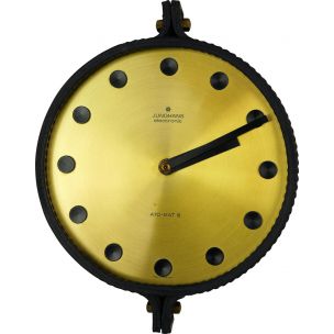 Vintage Wall Clock Electromechanical Ato-Mat S from Junghans, Germany, 1960s