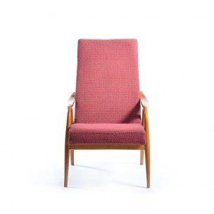 Pair of vintage pink armchairs - 1960s