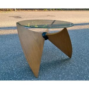 Vintage propeller coffee table, 1950