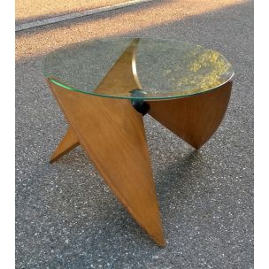 Vintage propeller coffee table, 1950