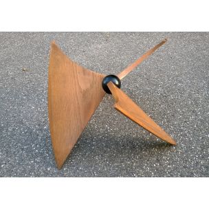 Vintage propeller coffee table, 1950