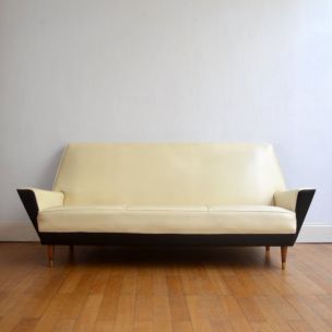 Vintage "Rockabilly" sofa by Medal Belgium, 1950s