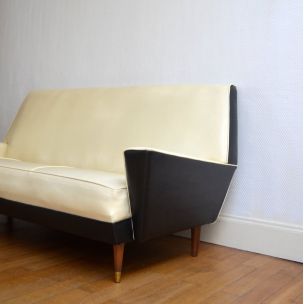 Vintage "Rockabilly" sofa by Medal Belgium, 1950s