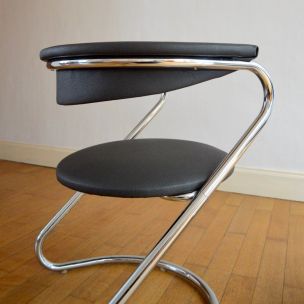 Suite de 4 chaises vintage, 1970 
