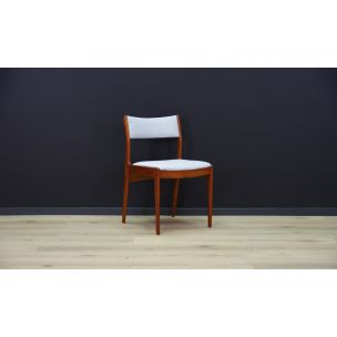 Vintage set of 4 Scandinavian teak chairs, 1960s-1970s