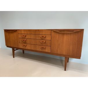 Vintage wooden sideboard by Beautility, England, 1960s
