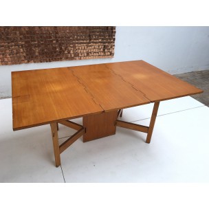 Herman Miller dining table in birch, George NELSON - 1950s