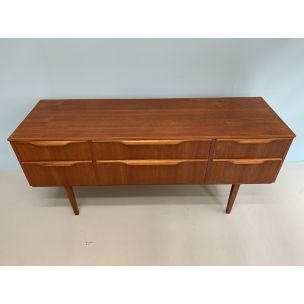 Vintage teak sideboard by Frank Guille for Austinsuite London, 1960s