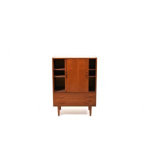 Vintage teak cabinet, Denmark, 1950s