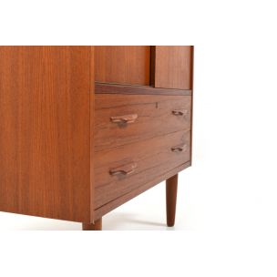 Vintage teak cabinet, Denmark, 1950s