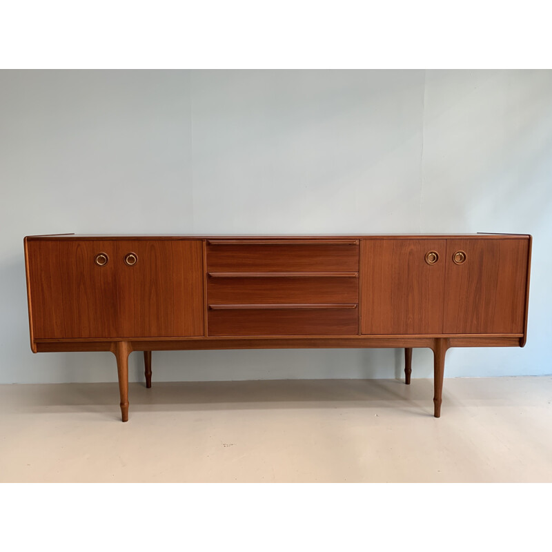 Vintage wooden sideboard by McIntosh, Scottland, 1960s