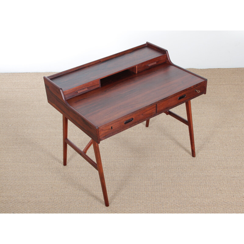 Scandinavian vintage desk in rosewood model 64, 1960s
