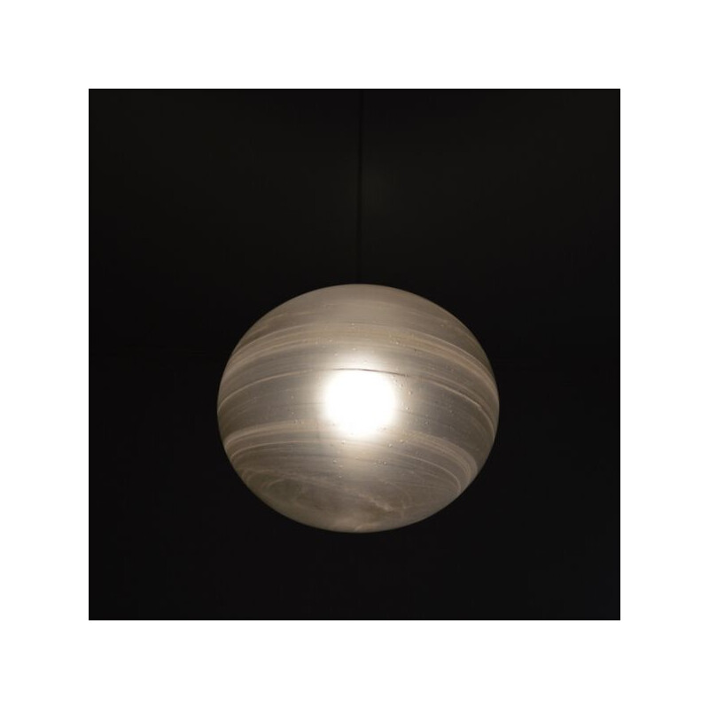 Spherical vintage hanging lamp Peill & Putzler, 1970s