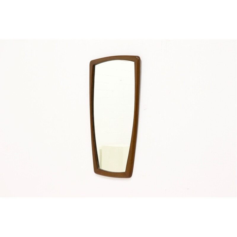 Teak scandinavian vintage mirror, 1960s