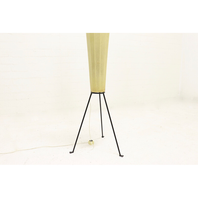 Vintage "Lugano" floor Lamp by H. Klingele for Artimeta , 1950