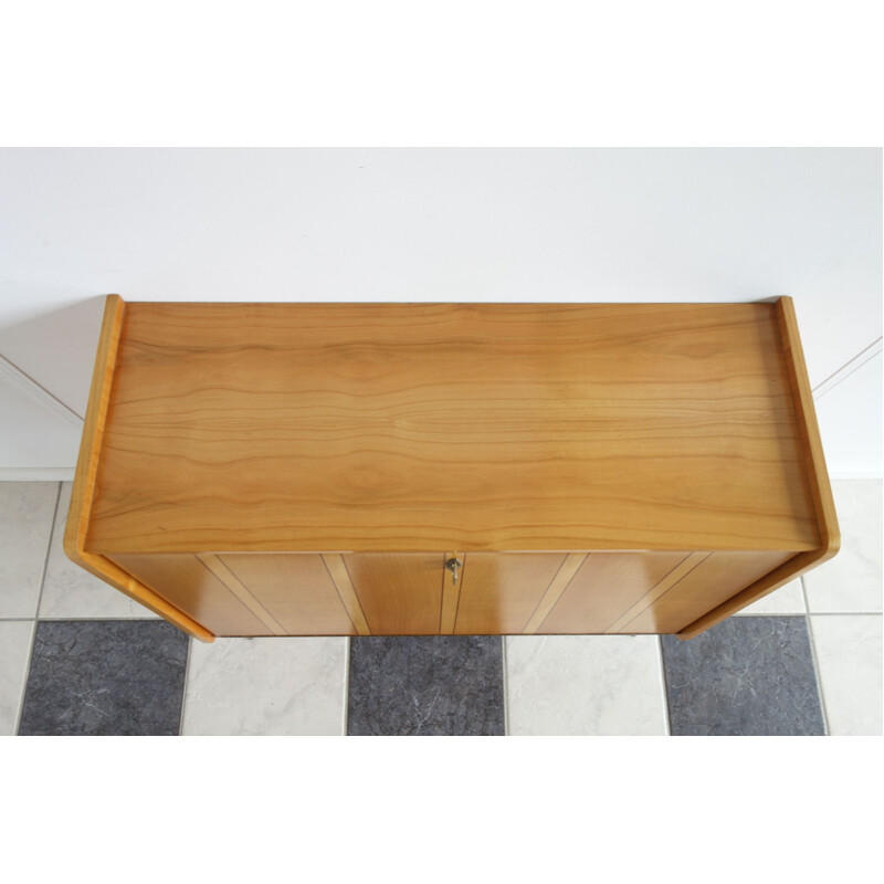 Vintage light wood sideboard 1950s 