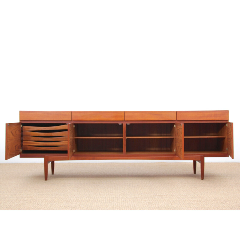 Vintage Scandinavian sideboard FA 66F by Kofod Larsen's for Faarup Mobelfabrik 