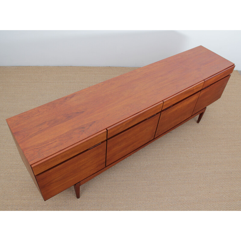 Vintage Scandinavian sideboard FA 66F by Kofod Larsen's for Faarup Mobelfabrik 