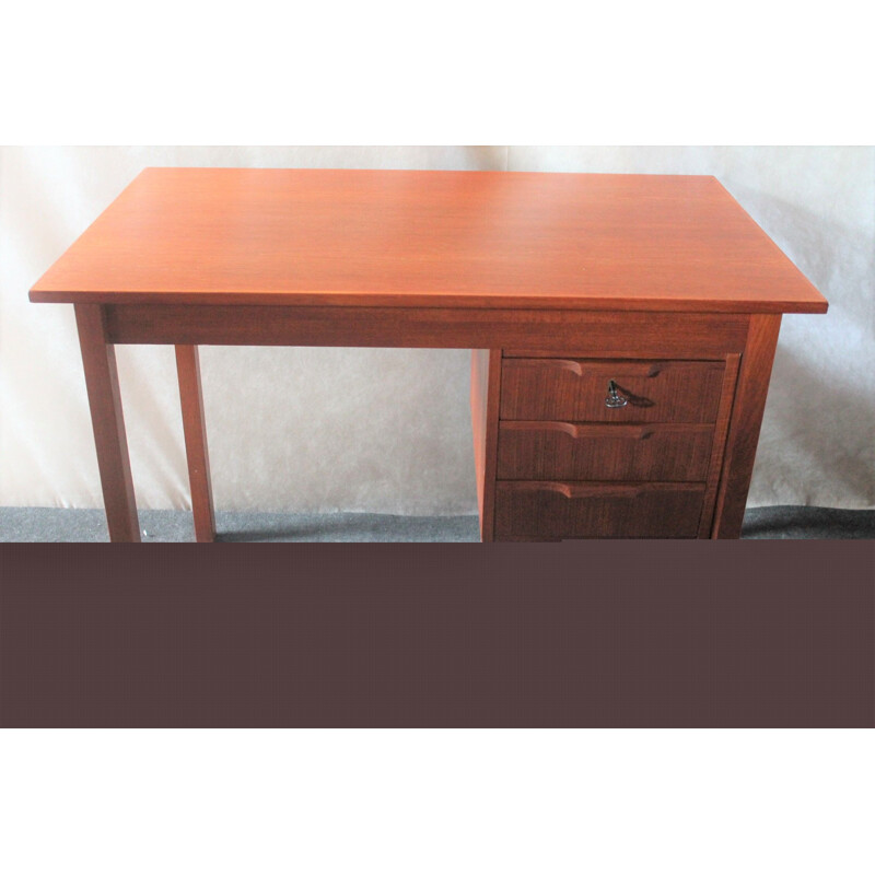Vintage Desk by G. N. Tibergaard, Denmark, 1960s