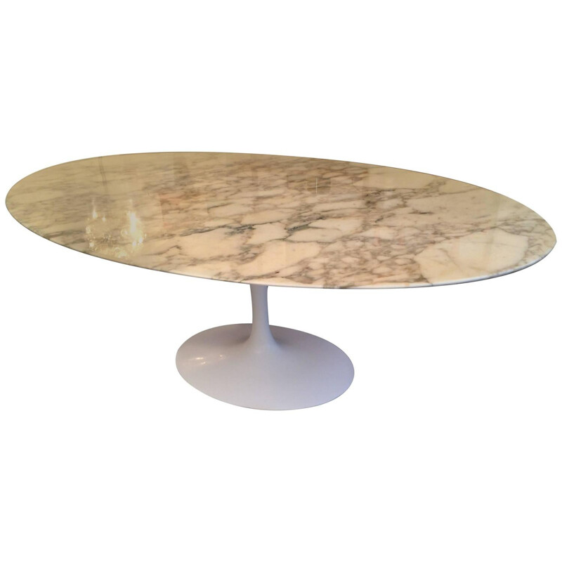 Knoll dining table in marble, Eero SAARINEN - 1970s