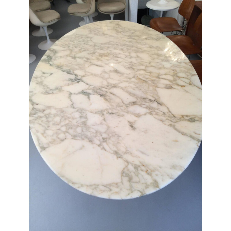 Knoll dining table in marble, Eero SAARINEN - 1970s