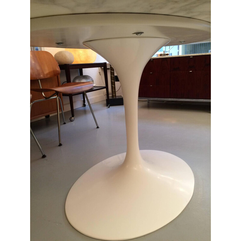 Knoll dining table in marble, Eero SAARINEN - 1970s