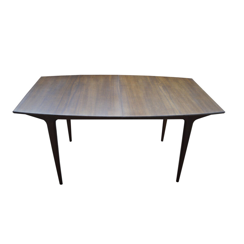 Vintage teak dining table by V G Rossi  for McIntosh 1960s