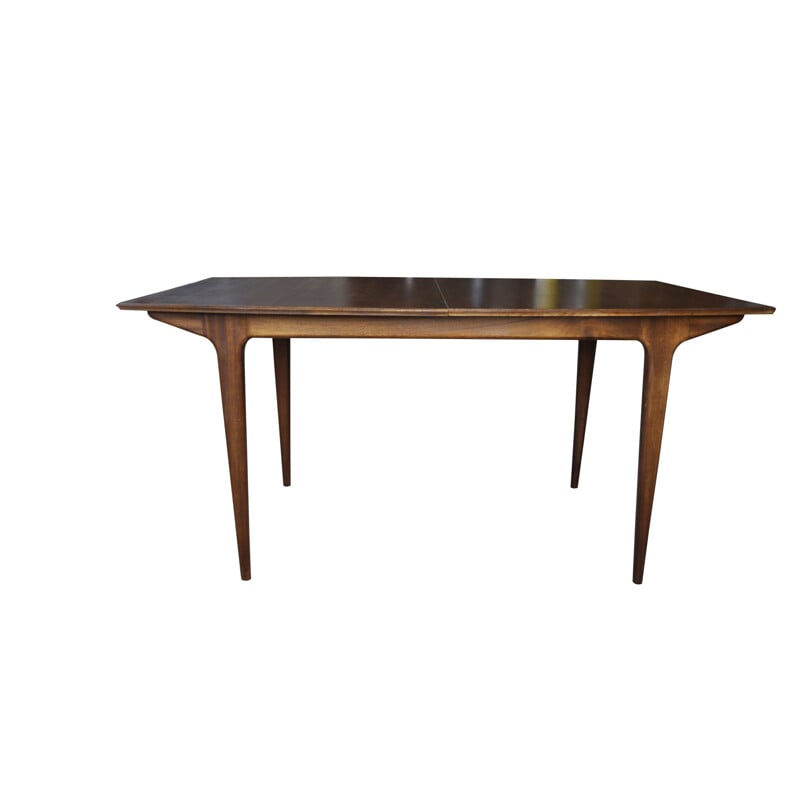 Vintage teak dining table by V G Rossi  for McIntosh 1960s