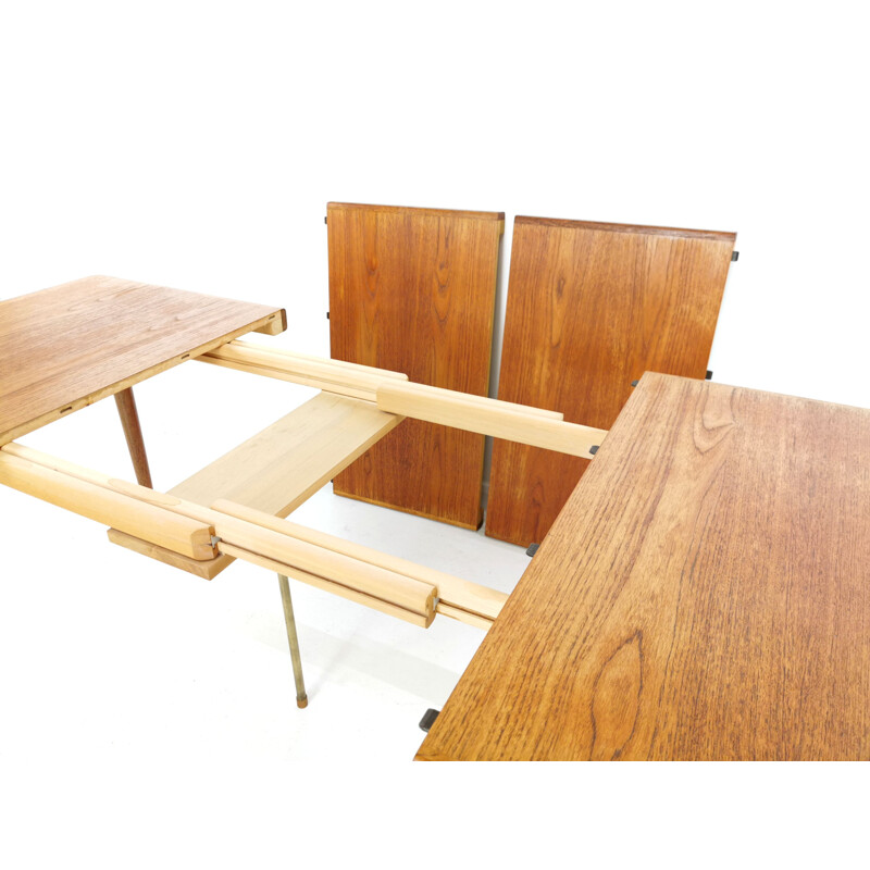 Vintage Danish Dining Table in teak By H.W Klein for Bramin