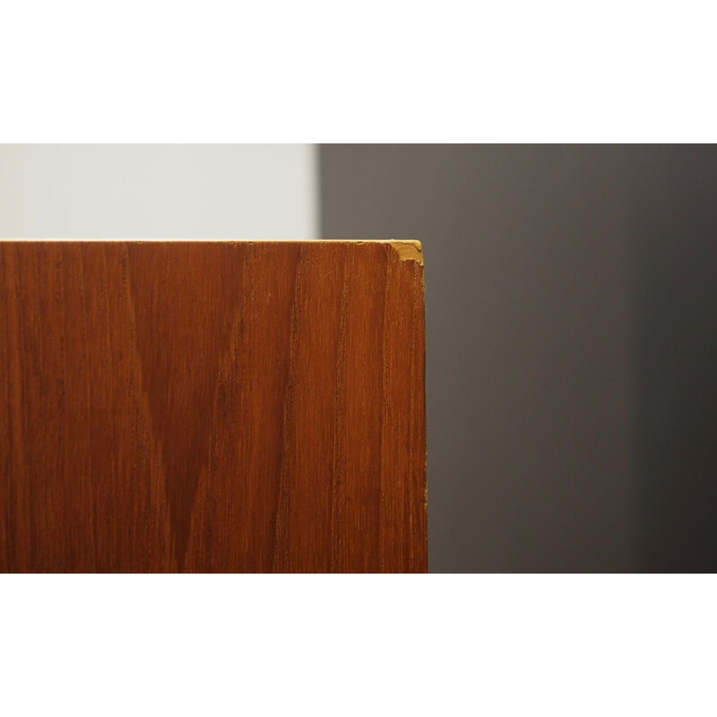 Vintage teak bookcase, scandinavian design, 1960-70