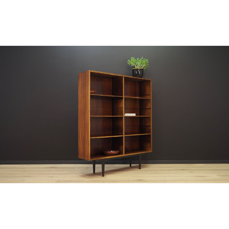 Vintage rosewood bookcase by Omann Jun, 1960-70