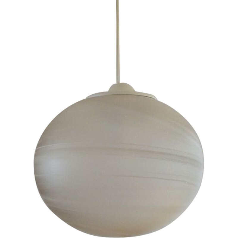 Spherical vintage hanging lamp Peill & Putzler, 1970s