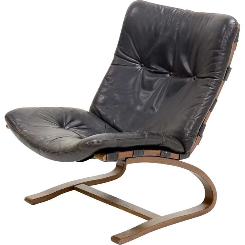 Vintage Siesta lounge chair by Ingmar Relling for Westnofa 1960s