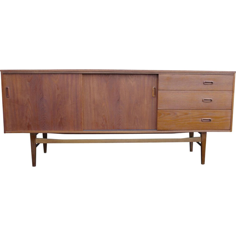 Vintage Sideboard in teak by Frank Guille for Austinsuite 1960s