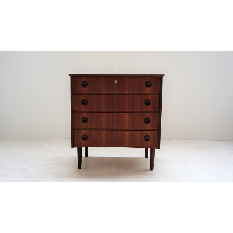 Vintage scandinavian teak chest of drawers, Kai Kristiansen