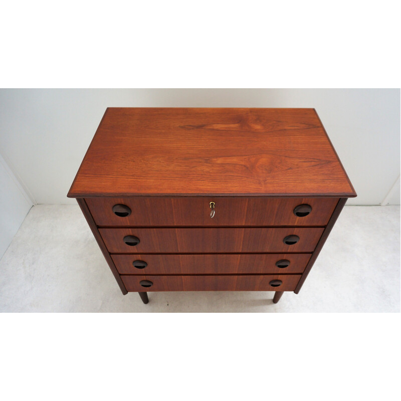Vintage scandinavian teak chest of drawers, Kai Kristiansen