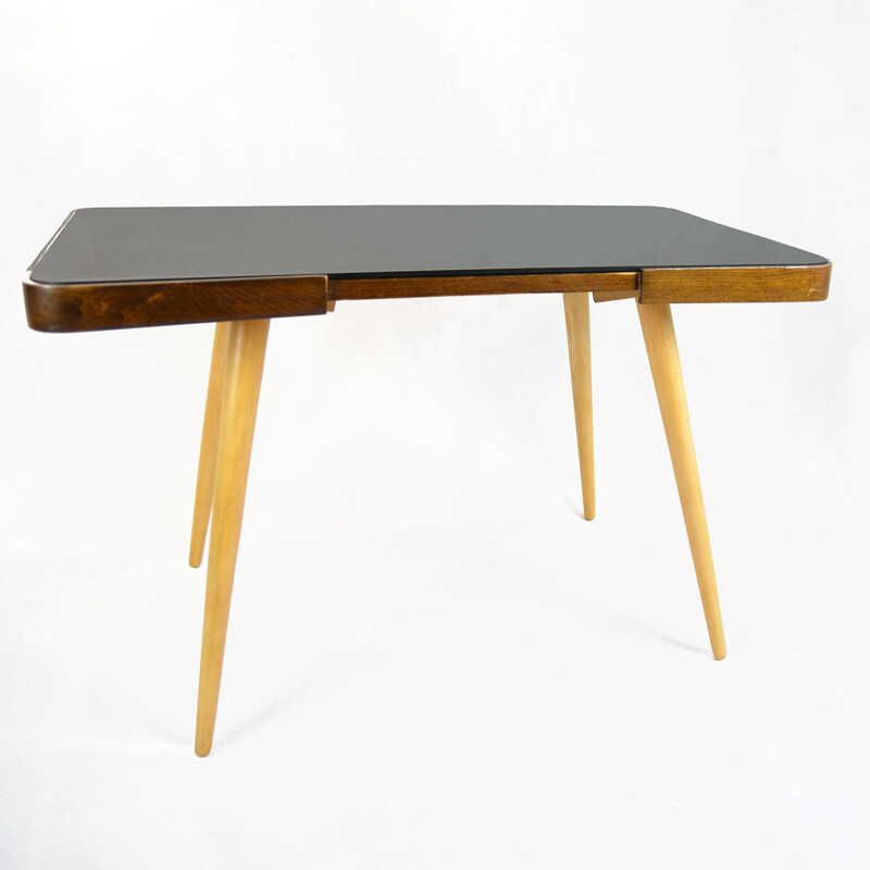 Table basse vintage de J. Jiroutek pour Interior Prague, 1970