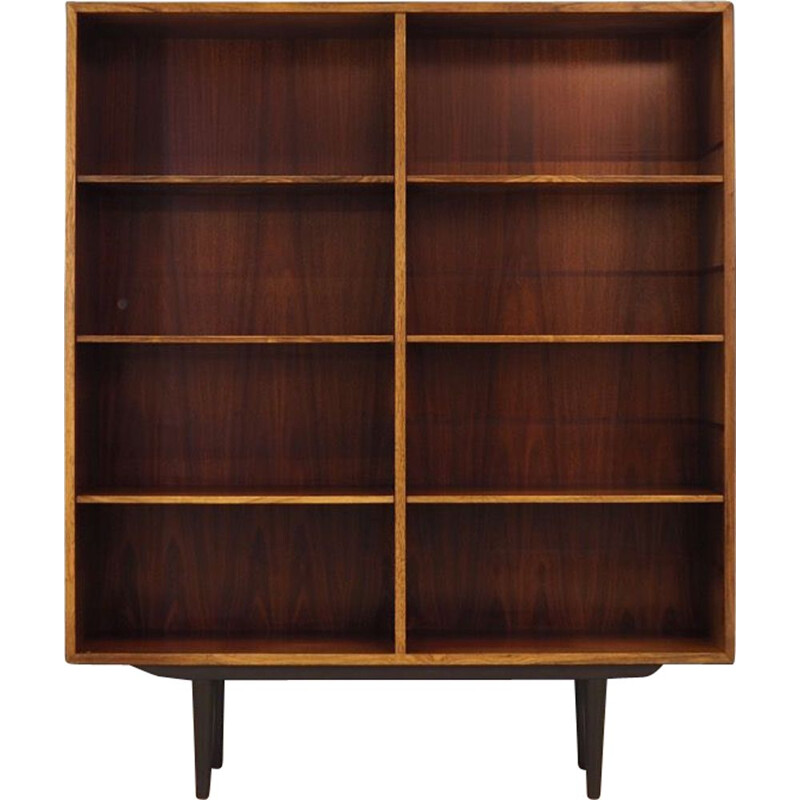 Vintage rosewood bookcase by Omann Jun, 1960-70