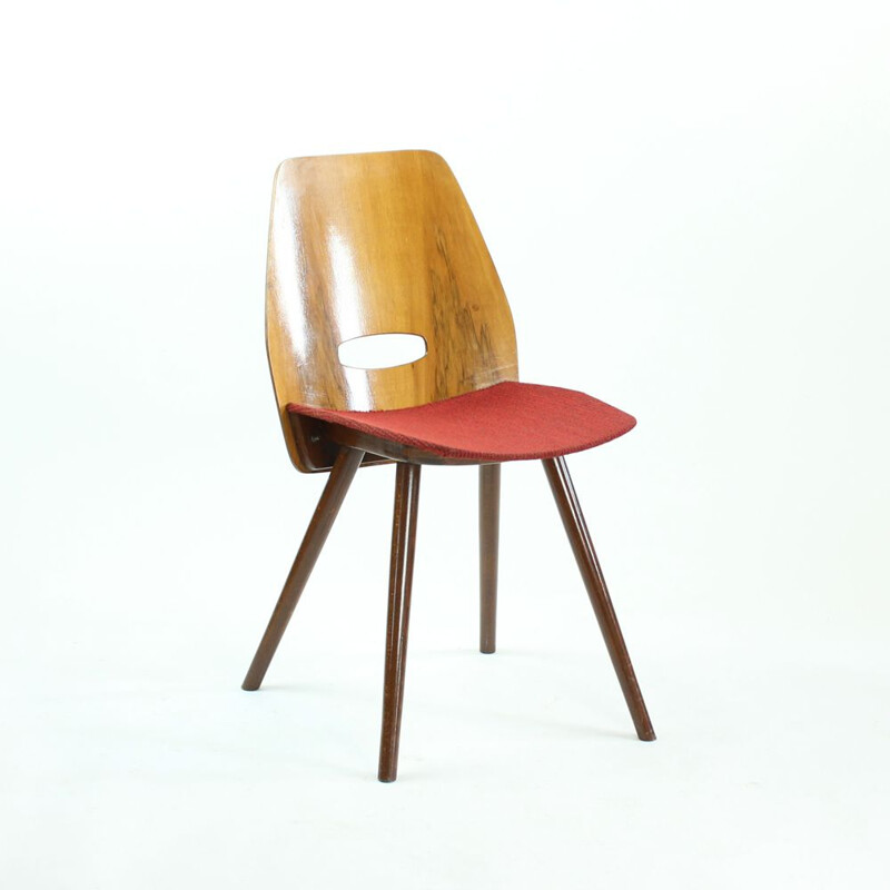 Vintage-Stühle "Lollipop" von Frantisek Jirak für Tatra, 1960