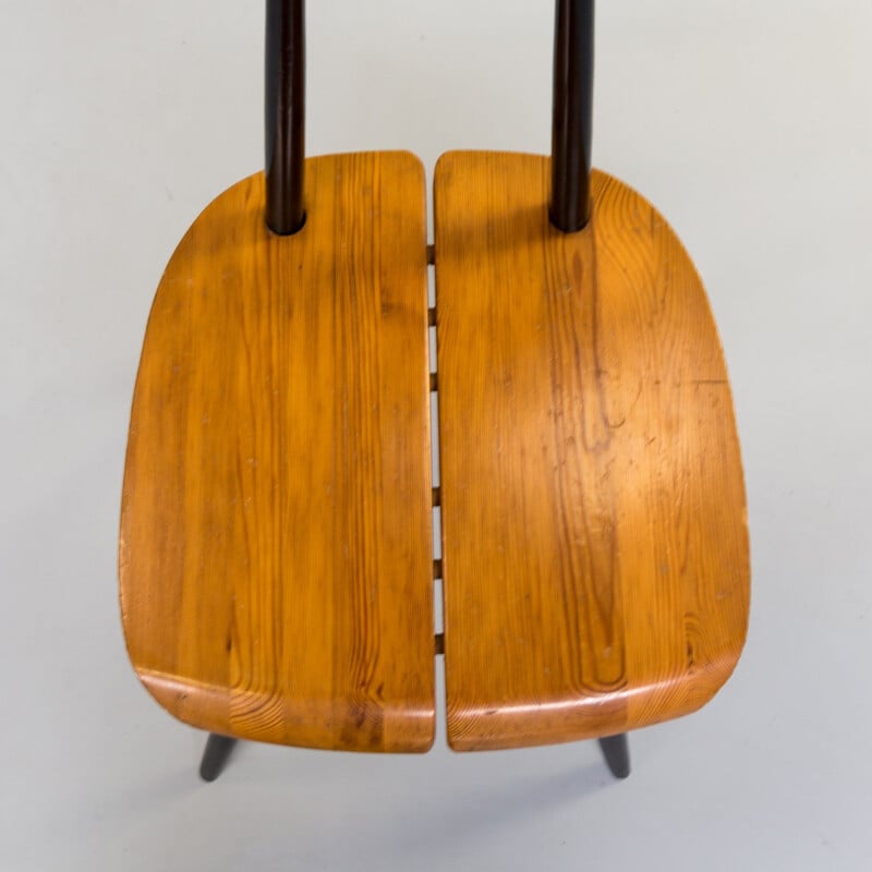 Paire de 2 chaises à repas "Pirkka" pour Laukaan Puu, 1960