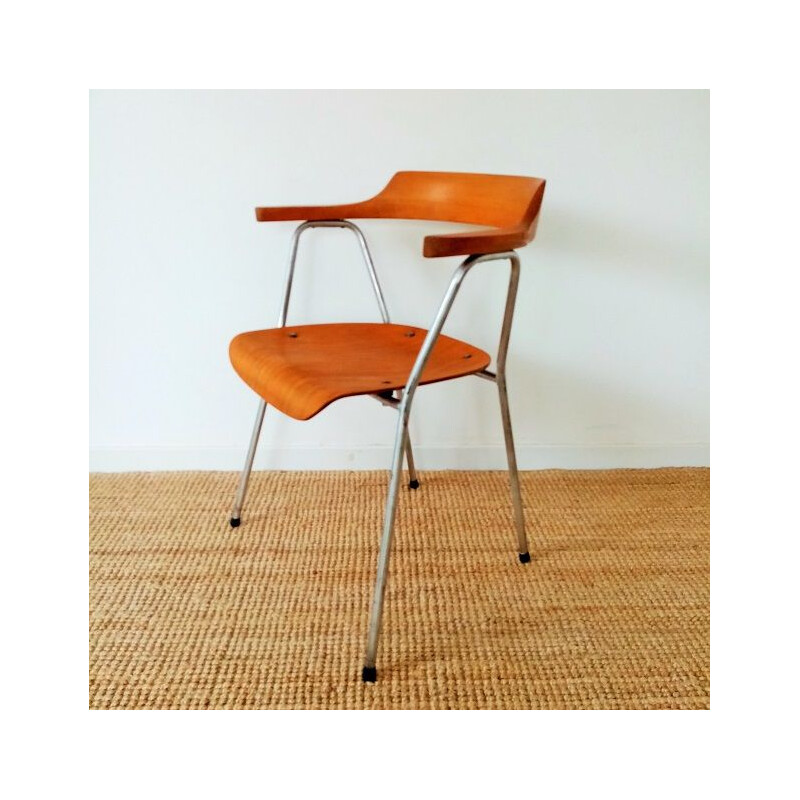 Pair of vintage chairs 4455 by Niko Kralj by Stol Kamnik 1955