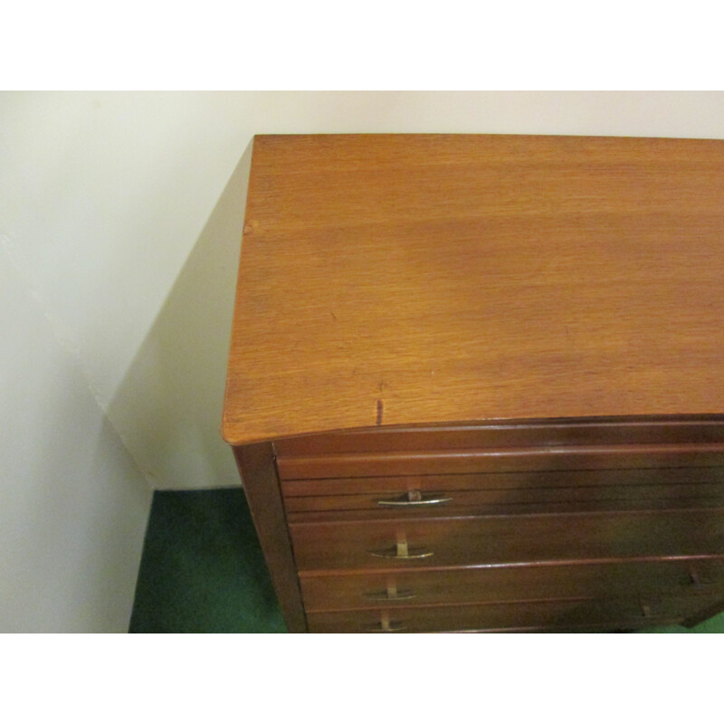 Vintage Oak chest od drawers, 1970