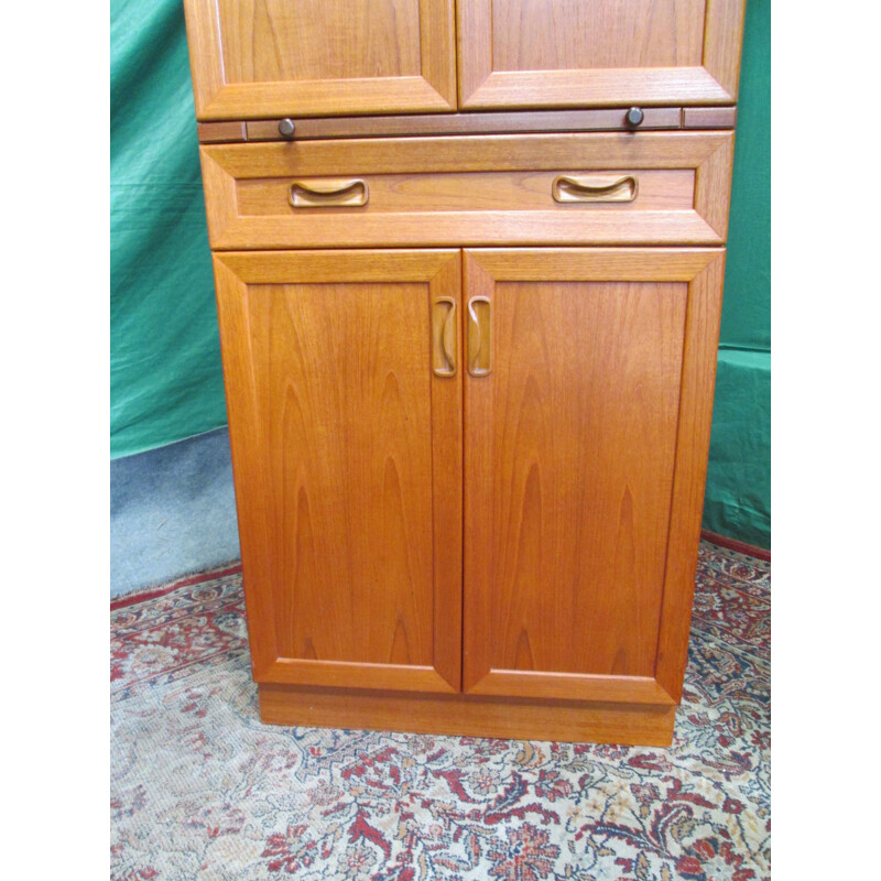 Vintage teak cocktail bar, 1960