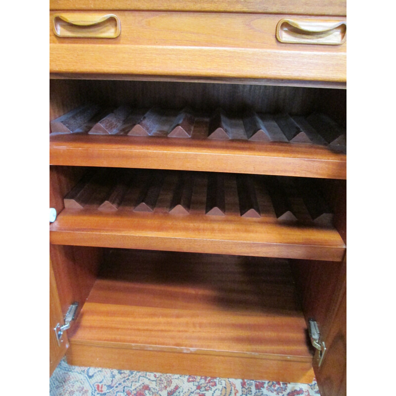 Vintage teak cocktail bar, 1960