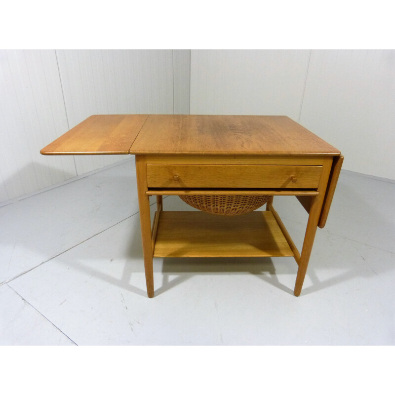 Sewing table in oak, Hans WEGNER - 1950s