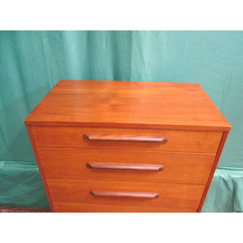 Vintage teak chest of drawers by G Plan, 1960s