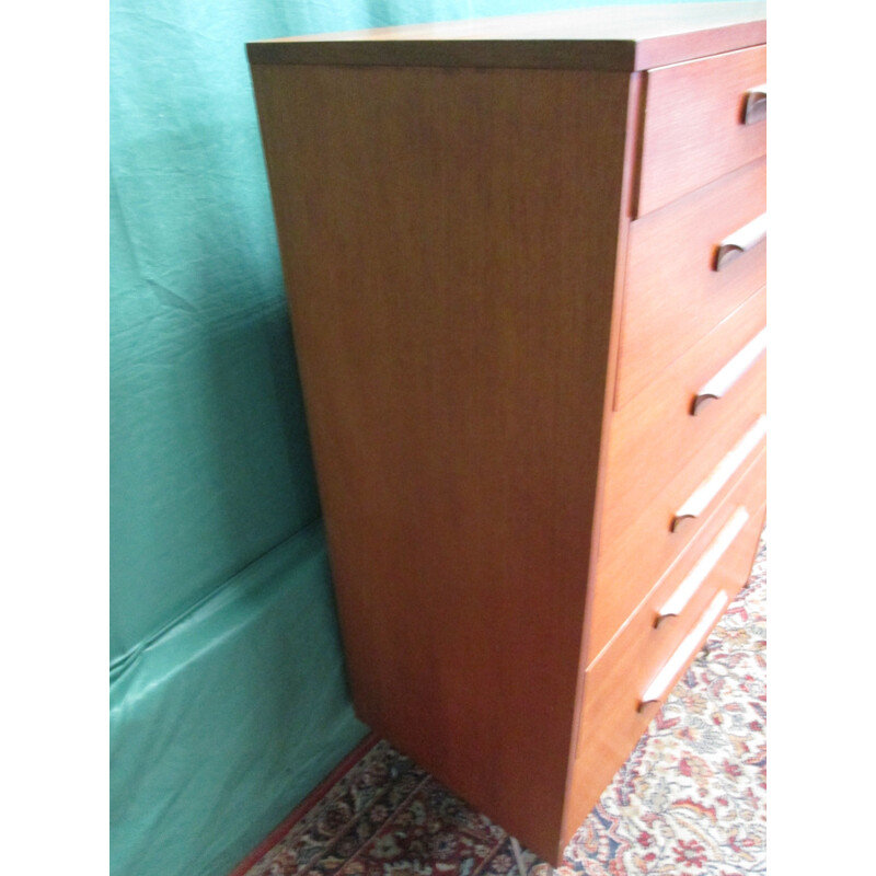 Vintage teak chest of drawers by G Plan, 1960s